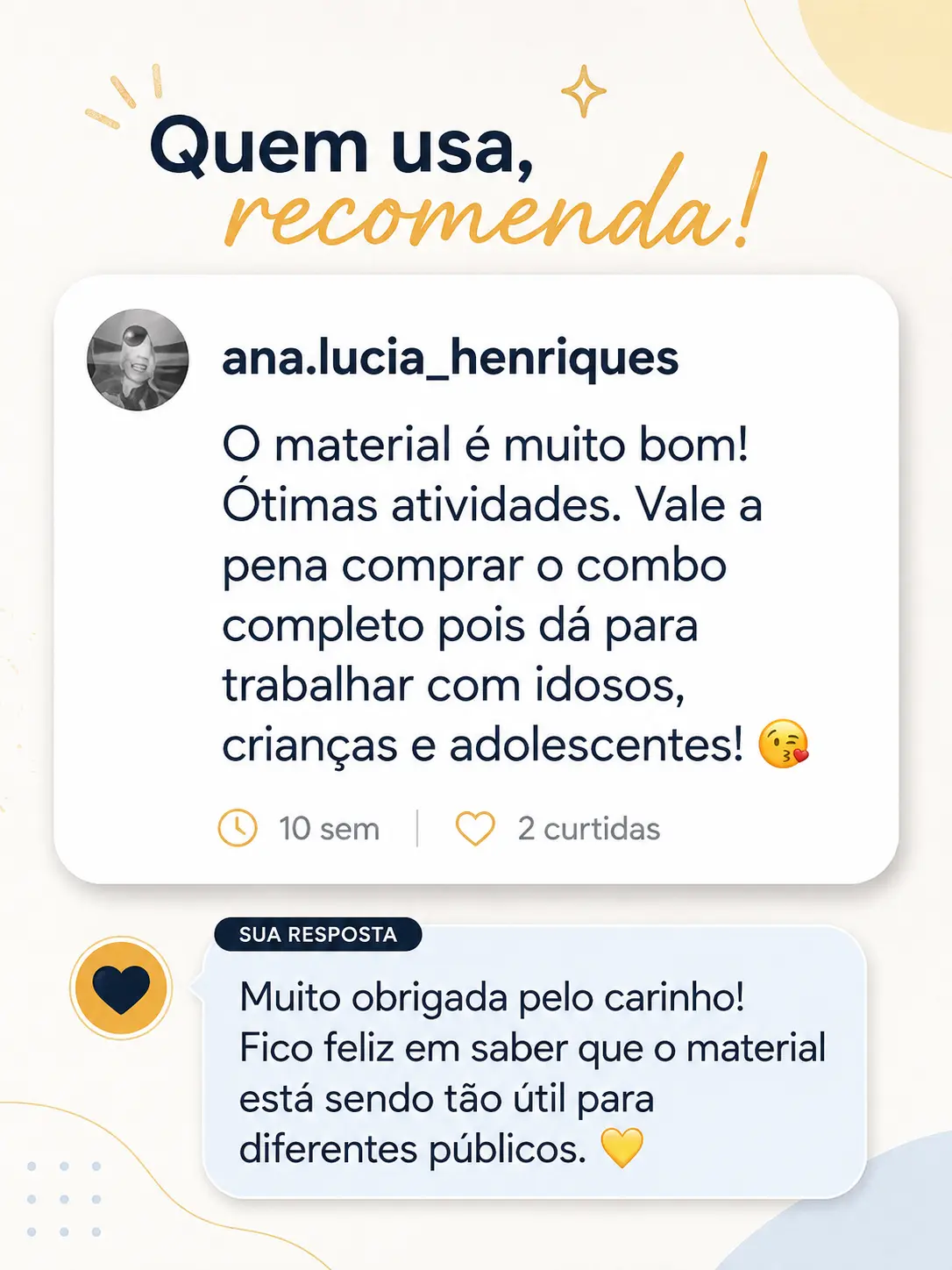 Depoimento de cliente 2