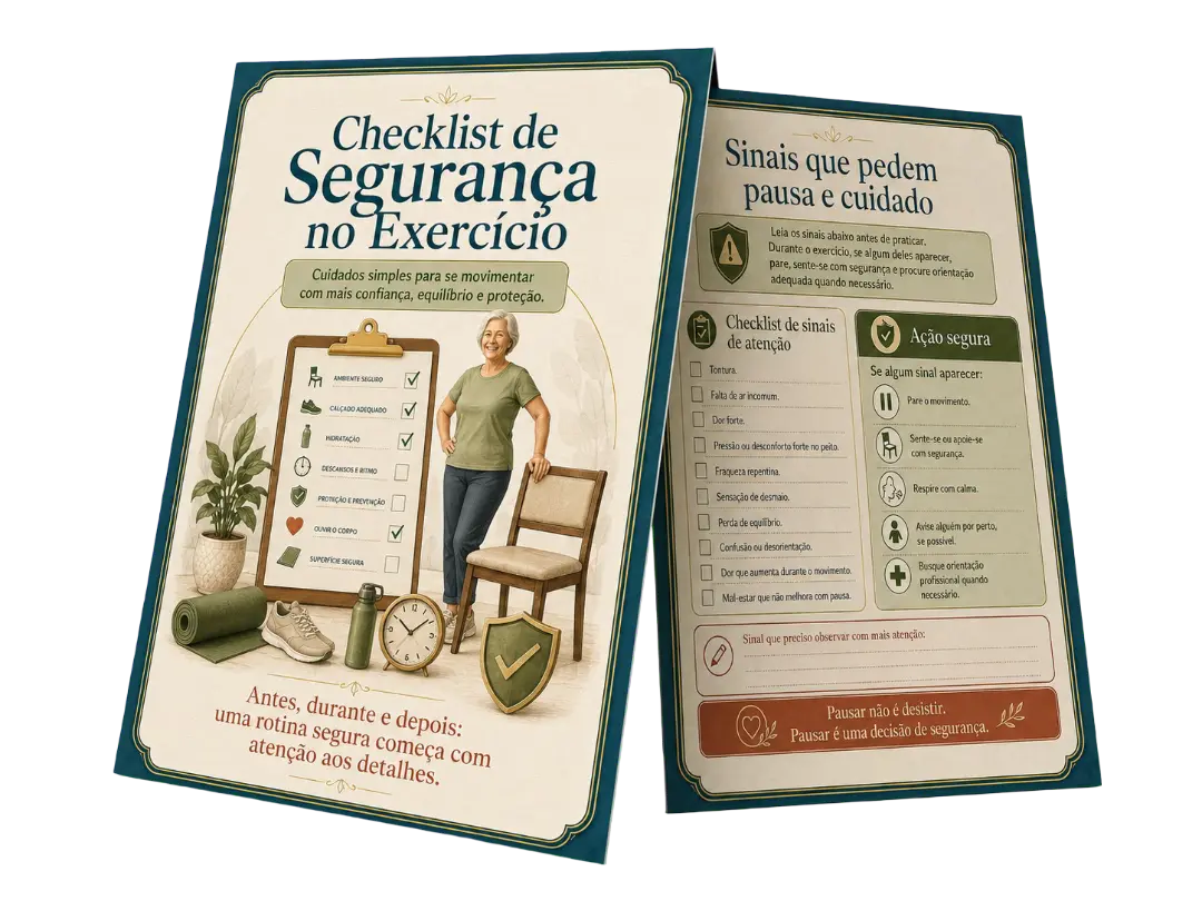 Checklist de Segurança no Exercício